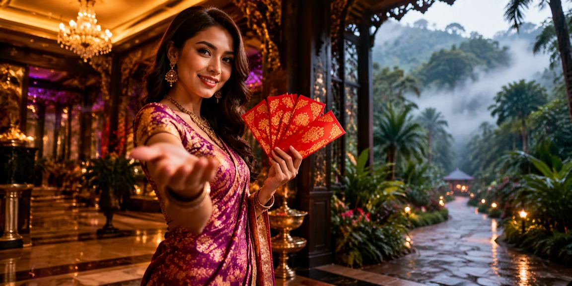 Malaysian-style bonus red envelopes and slot rewards for active users